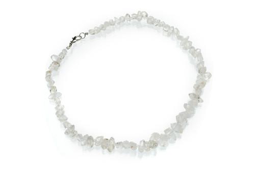 Бусы из херкимерского алмаза